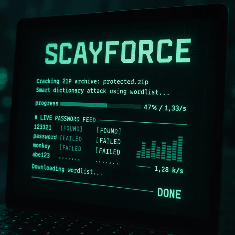 ScayForce: The Ultimate Modern Password Cracker