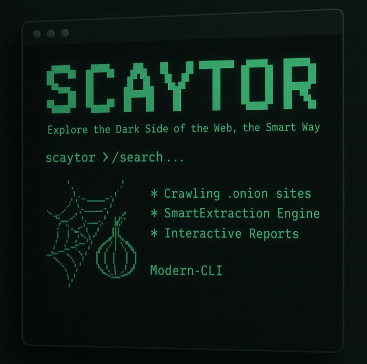 ScayTor: Explore the Dark Side of the Web, the Smart Way